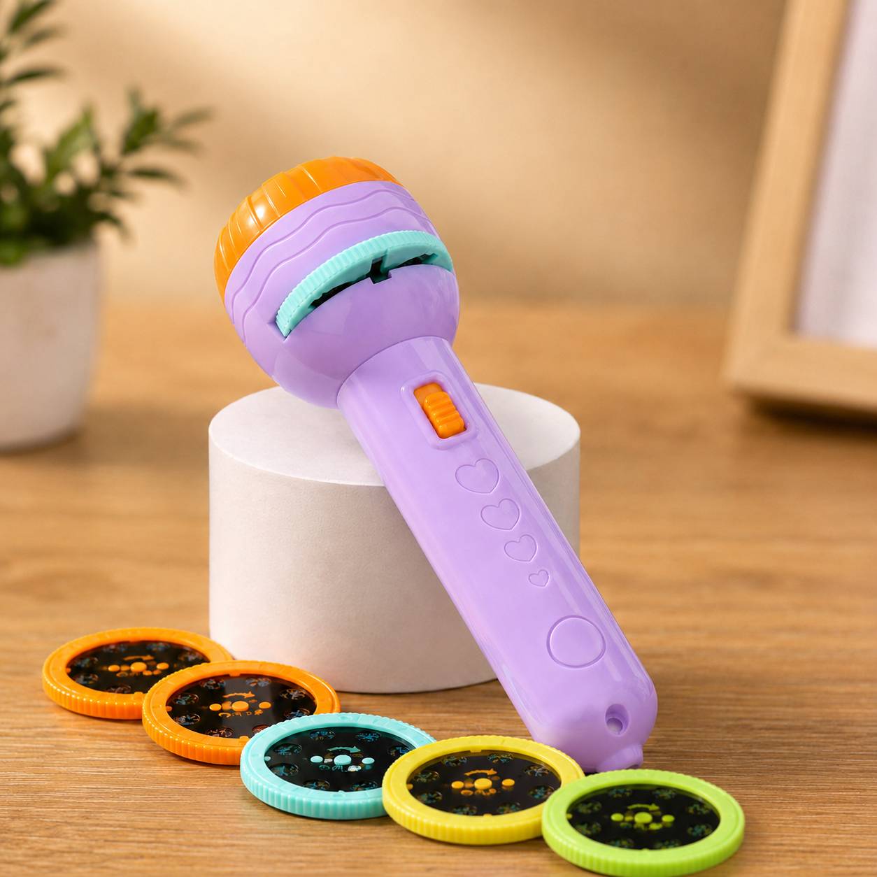 Kids Mini Projector Torch Toy with 40 Patterns