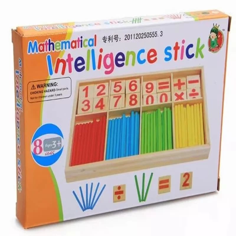 Mathematical Intelligence Stick box front, ages 3 and up