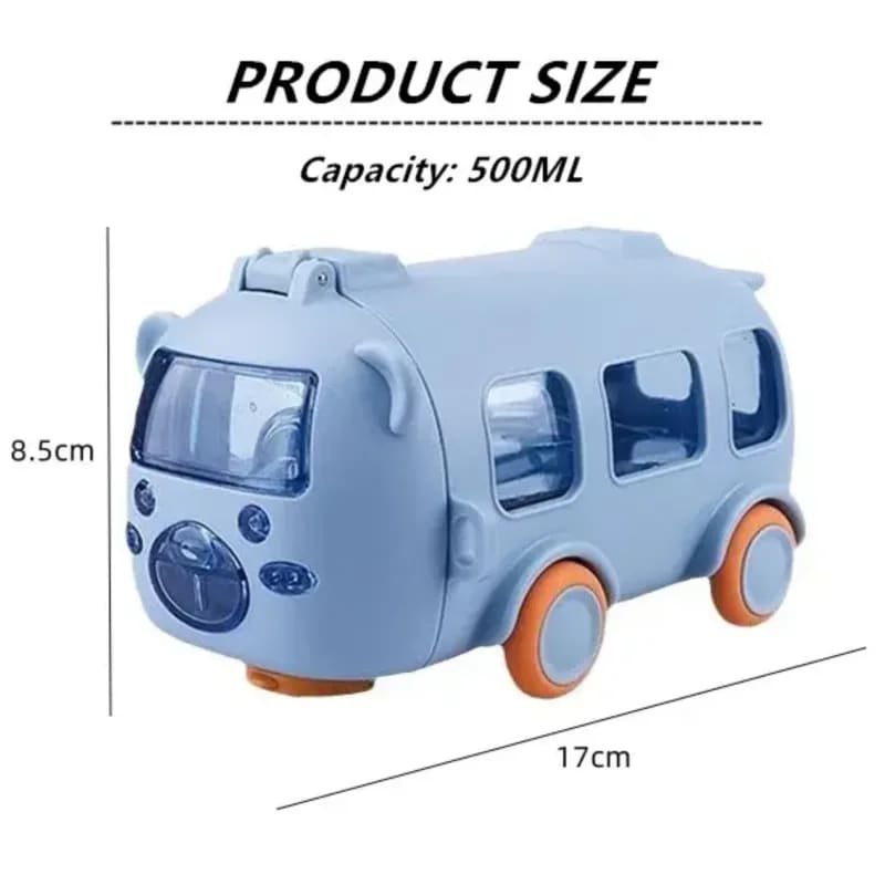 Cute Portable Water Bottle – 500ml, BPA Free