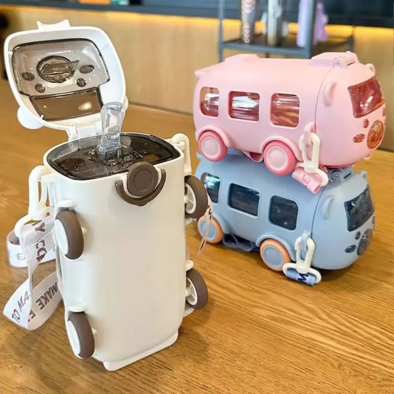 Cute Portable Water Bottle – 500ml, BPA Free
