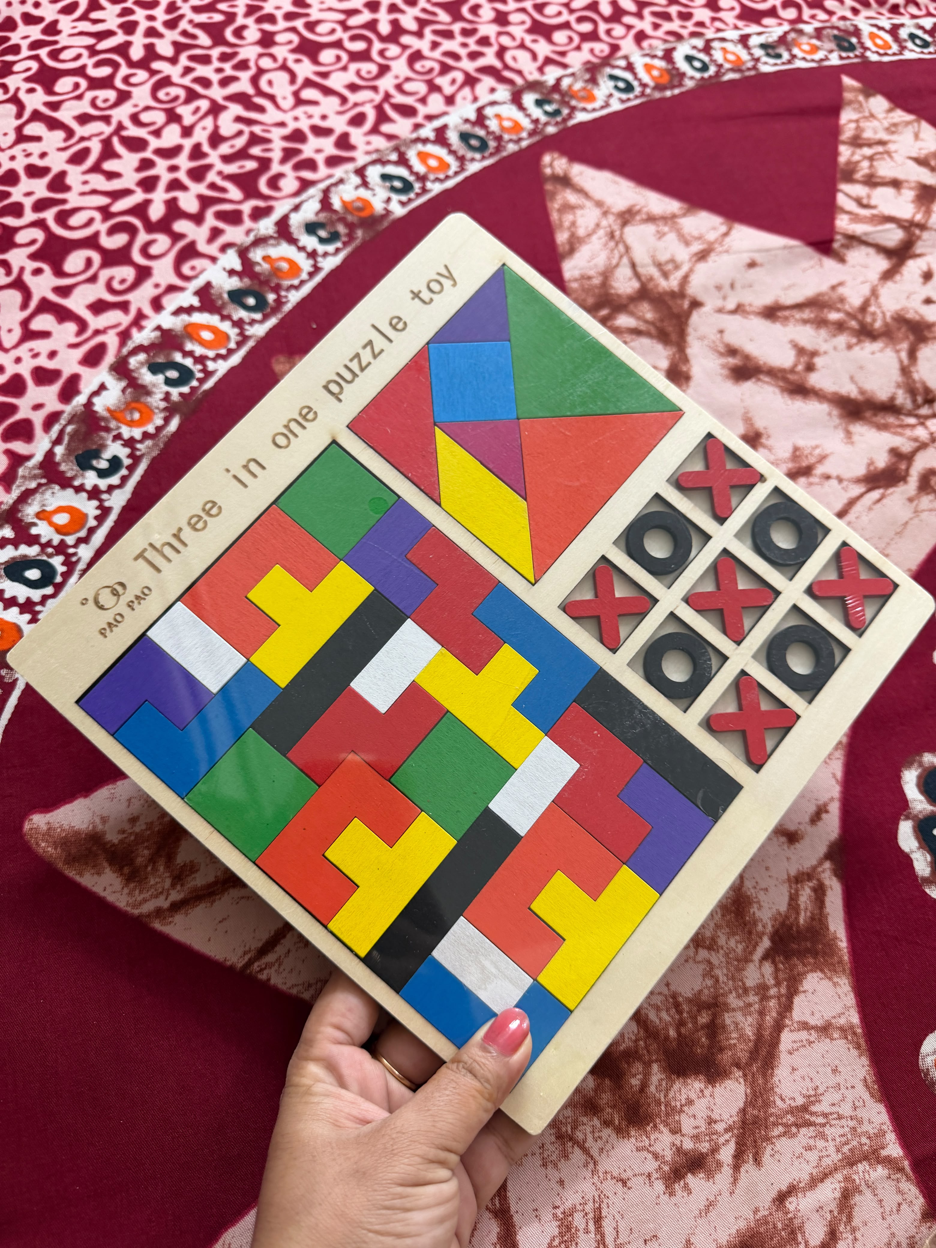Three in one Puzzle Toy