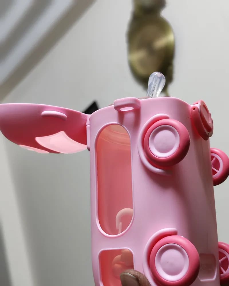 Cute Portable Water Bottle – 500ml, BPA Free